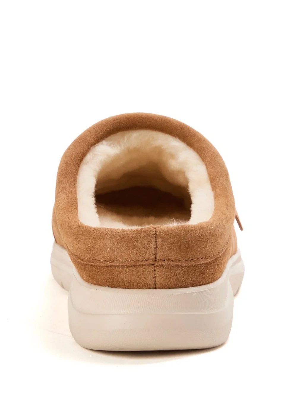 Men's Fireside by Dearfoams Lithgow Genuine Shearling Clog Size 10 NWT